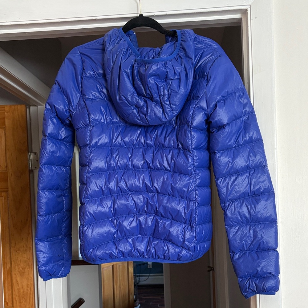Active Basic Women's Royal Blue Puffer Jacket - image 3
